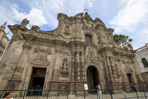 Kirche in Quito Ecuador