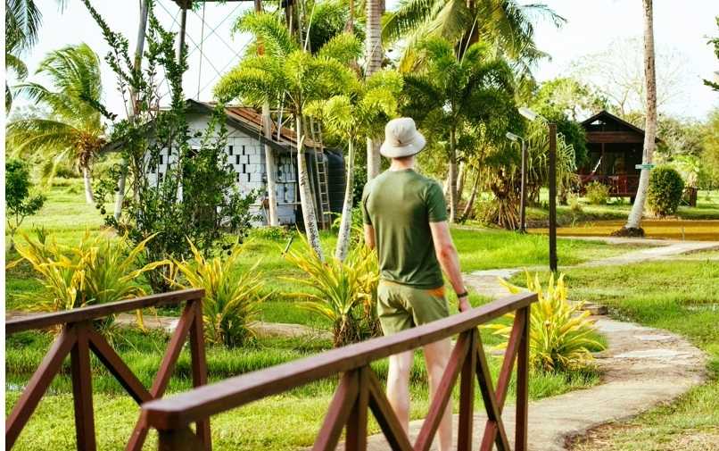 Lukas Hagner in Suriname