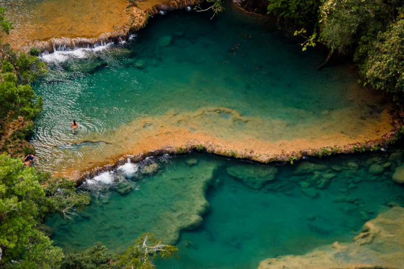 Sinterterrassen von Semuc Champey