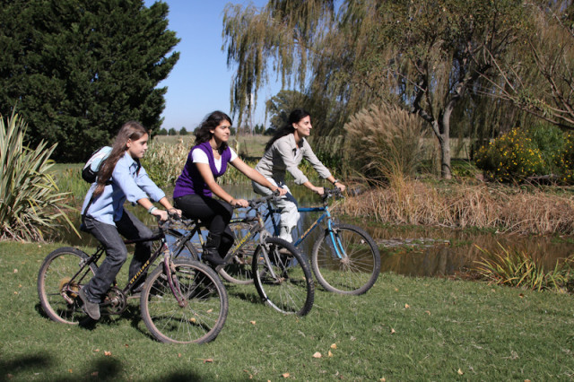 Estancia El Omb - Fahrradfahrer