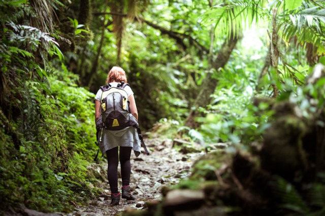 Wanderung zum Gocta Wasserfall