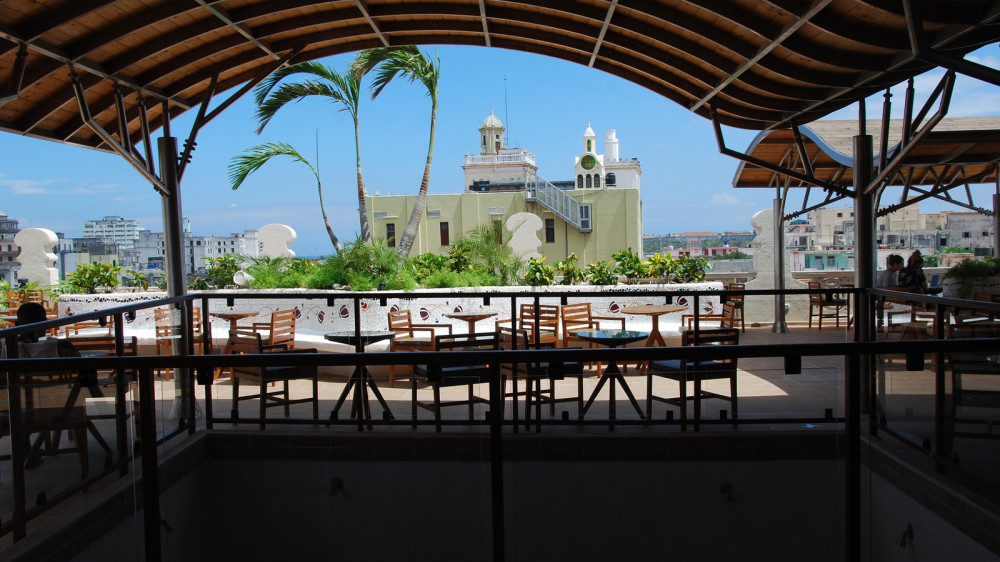 Terrasse Hotel Palacio Cueto ()