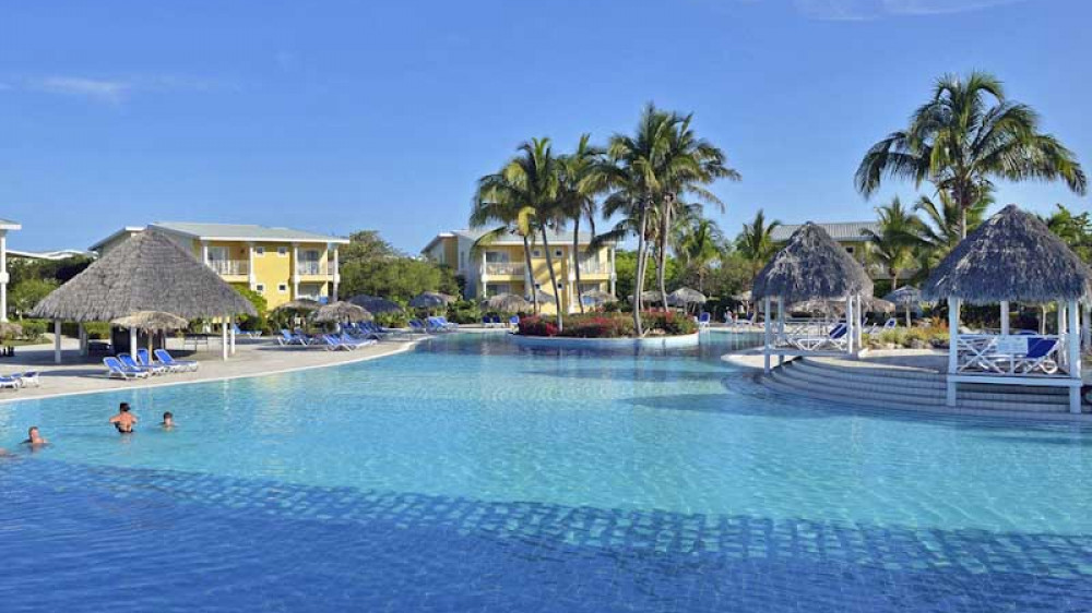 Ausblick Pool Melia Cayo Santa Maria () Ausblick Pool Melia Cayo Santa Maria ()