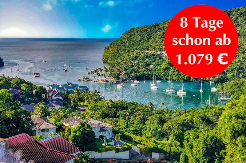 Panorama Bild St. Lucia