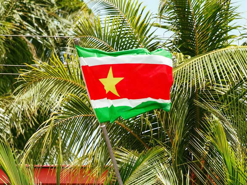 Flagge Suriname