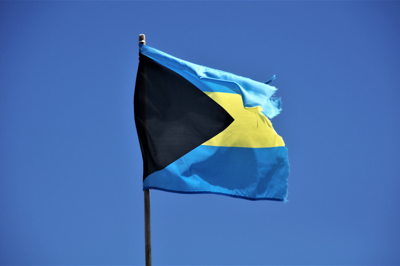 Bahamas Flagge