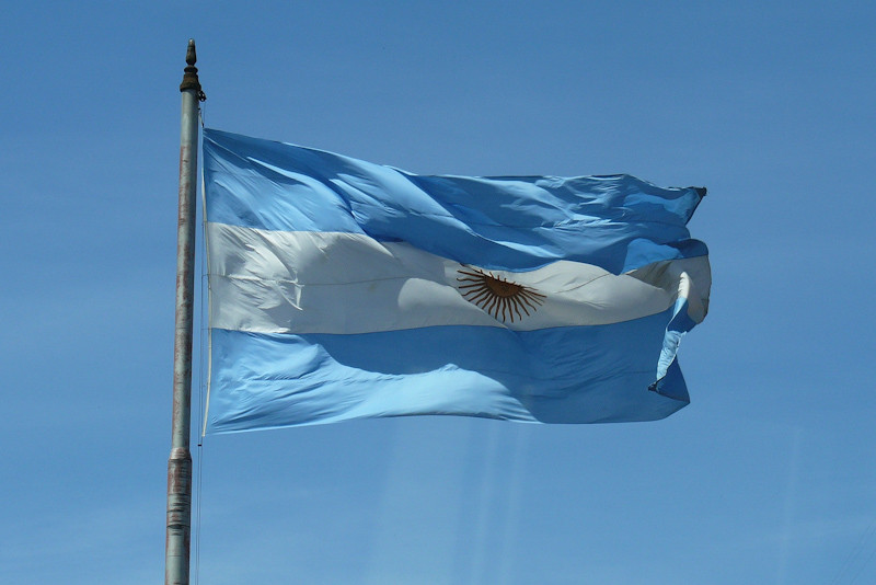 Flagge Argentinien