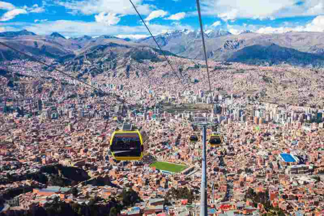 Seilbahn �ber La Paz
