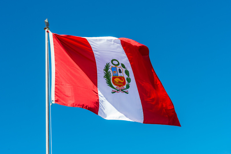 Peruanische Flagge