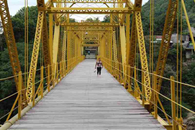 Kolumbien Honda Br�cke