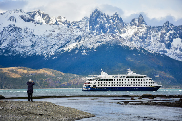 Chile, Kreuzfahrtschiff Stella Australis