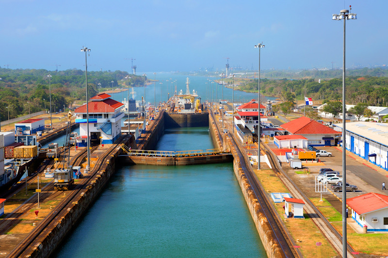 Schleusen am Panamakanal