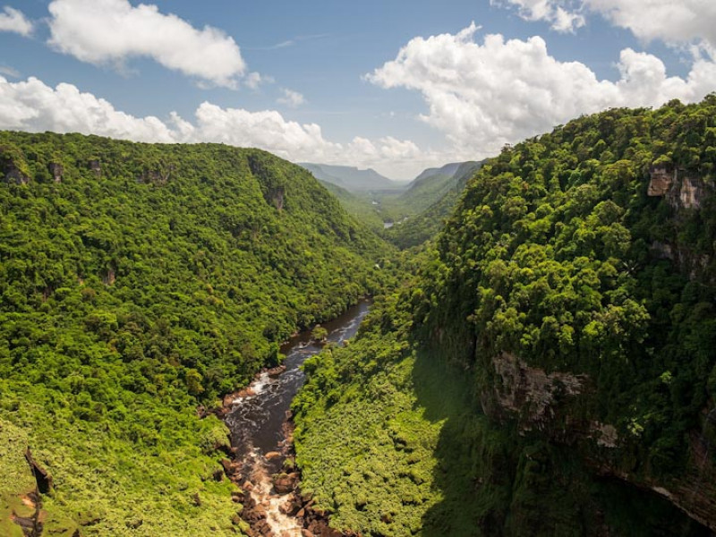 River towards Kaiteur Falls
