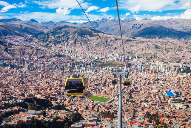 Seilbahn ber La Paz