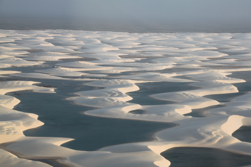 Landschaft am Lencois Maranhenses