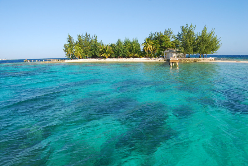 Insel vor Roatan